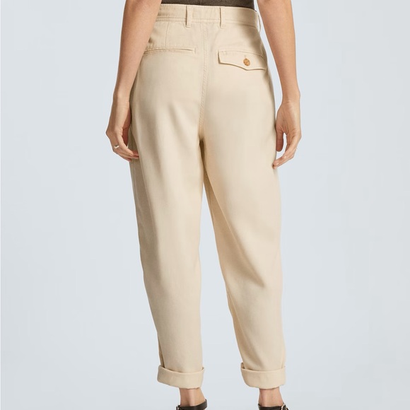 NWT Everlane The Tencel Relaxed Chino in Parchment Size 6 - Picture 5 of 6